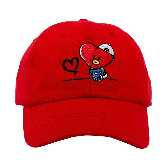 Casquette Vintage Otto Rouge Réglable - Style Papa, Corde Et Sangle - Taille Unique