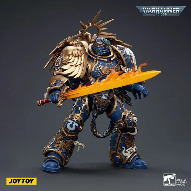Warhammer 40k Action Figure 1/18 Space Marines Ultramarines Venerable Dreadnought 19 Cm