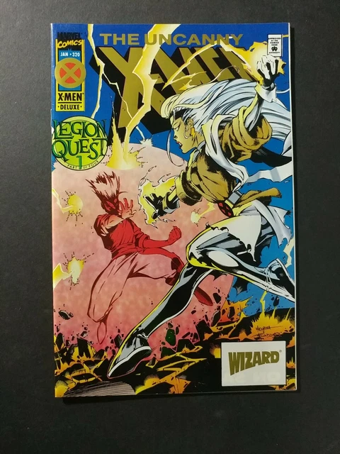 Uncanny X-Men #320 (Marvel Comics 1995) Wizard Gold Logo Variant