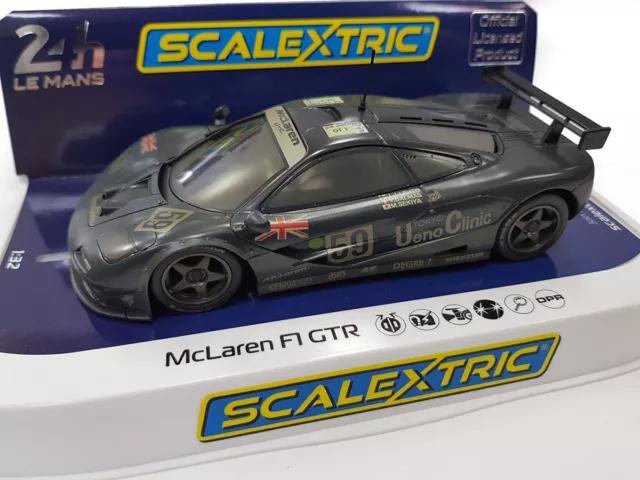 Scalextric C4103 McLaren F1 GTR Weathered 1995 Le Mans slot Car 1/32 DPR
