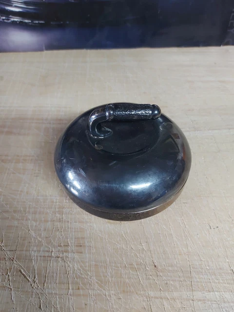 Vintage Curling Ashtray Silver Plated Used