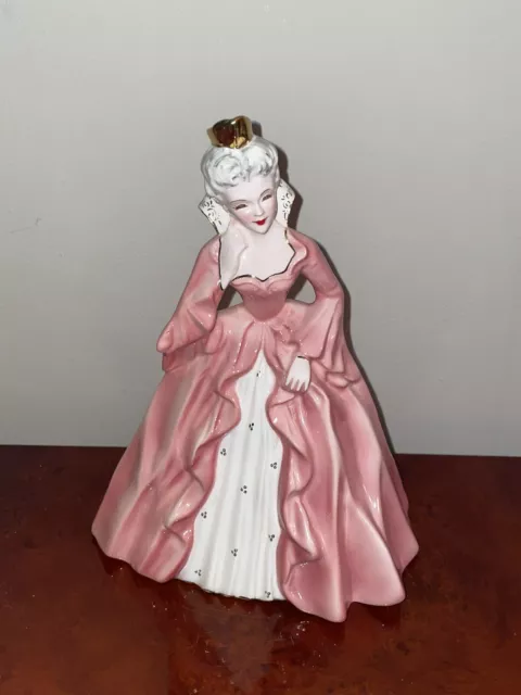 RARE Vintage Florence Ceramics Her Majesty Porcelain Figurine Pasadena CA