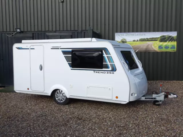 2022 Trigano Silver Trend 350 2 berth lightweight caravan only 180cms wide!