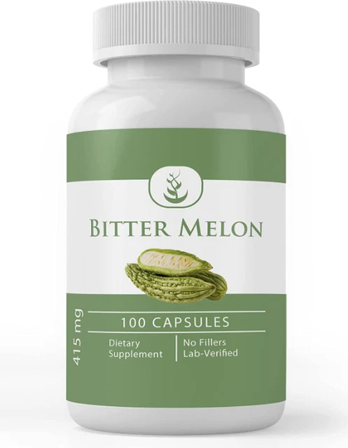 Pure Original Ingredients, Bitter Melon, 100 Capsules NON-GMO, Heart Health, USA