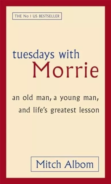 Tuesdays with Morrie by Mitch Albom BRANDNEW PAPERBACK BOOK WITH FREE SHIPPING