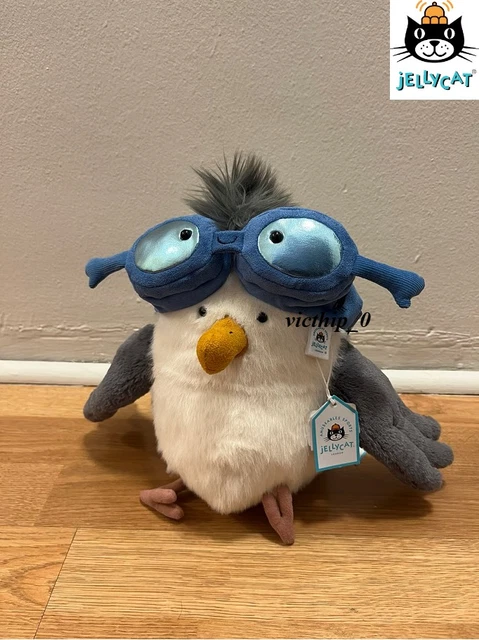 JELLYCAT CHIP SEAGULL with Amuseables Sports Swimming Goggles ...