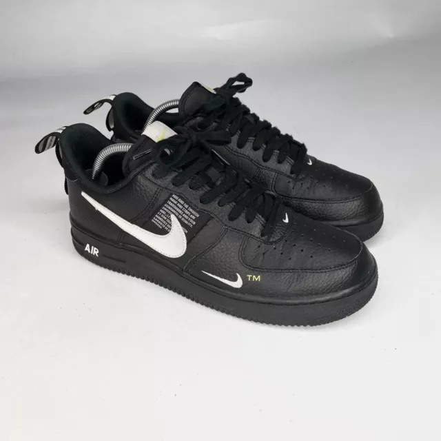Air force 1 sales utility black size 8