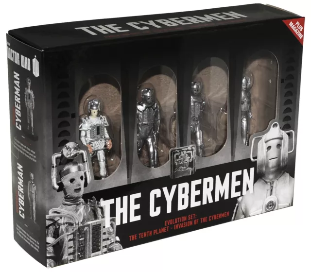 Dr/Doctor Who - Eaglemoss Hero Collector - Cybermen Sets - BRAND NEW