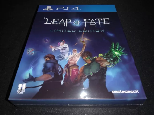 Leap of Fate Limited Edition Playasia Sony Playstation 4 PS4 NEW SEALED+sticker