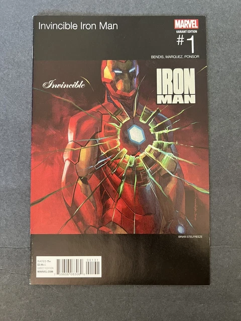 Invincible Iron Man 1 Hip Hop Stelfreeze Variant 50 Cent Get Rich or Die Trying