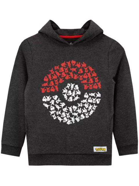 Pokemon Felpa Bambino | Maglione con Cappuccio Pikachu per Bambini con Design...