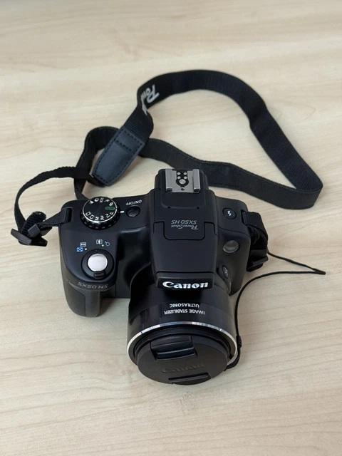 CANON POWERSHOT SX50 HS MP Digital Camera Black