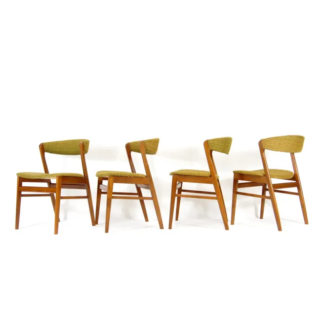 Set of 4 Retro Vintage Danish Dining Chairs Mid Century Modern 50s 60s 70s Teak
