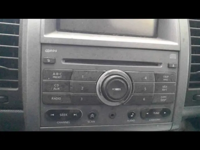Audio Equipment Radio Receiver Am-fm-stereo-cd S Model Fits 07-08 SENTRA