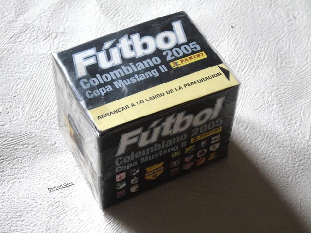 1 BOITE DE 50 pochettes non ouverte de l'album FUTbOL 2005 Colombiano ...