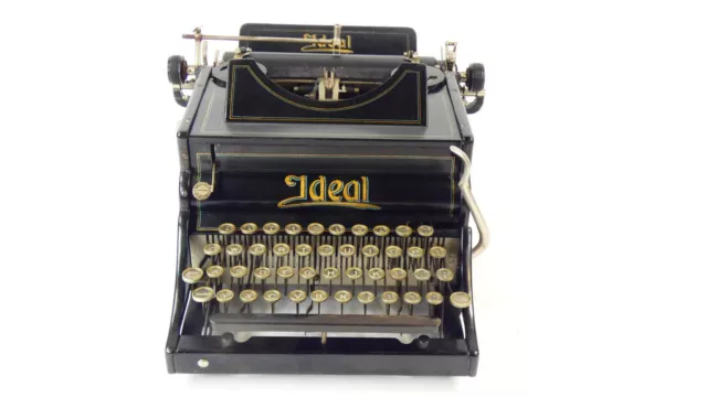 Maquina de escribir IDEAL A3 1908 Typewriter Schreibmaschine Machine a Ecrire 3