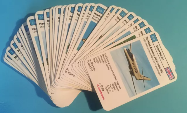 Top Trumps Dubreq Planes Series 1