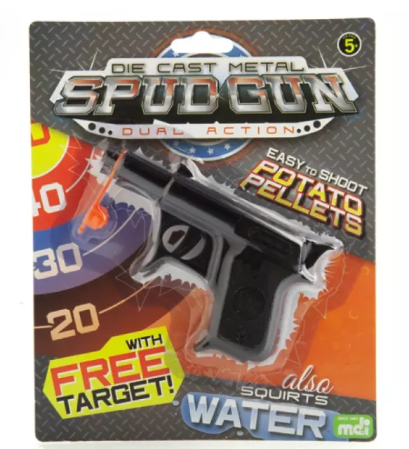 # Toy Gun 2 In 1 Shoots Potato Pellets And Water Squirt Gun