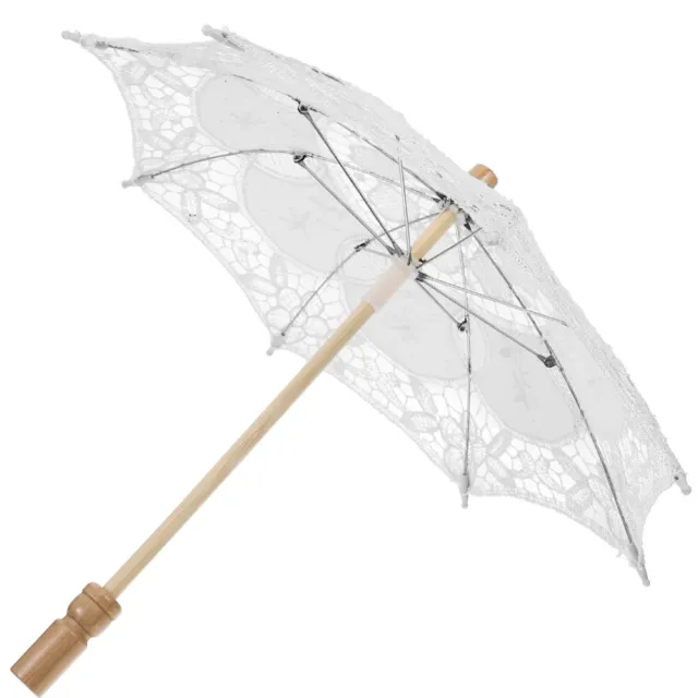 Ombrellone in pizzo ombrello baby doccia ombrelloni macramè decorazione matrimonio sposa Miss