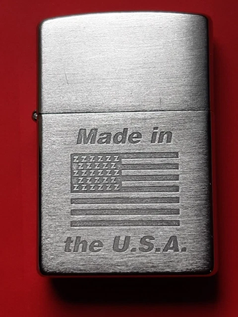 Briquet Zippo Olympique De Marseille - 1998 - Métal - Fabriqué USA