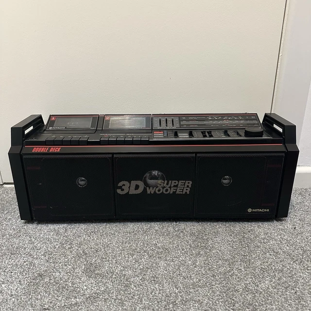 Ghettoblaster Thomson Vintage - Rare, Dans Son Jus, Pour Restauration (pièces)