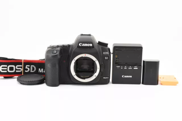 [ Casi Mint ] Canon EOS 5d Mark II 2 21.1MP Digital SLR DE CÁMARA / C 28669