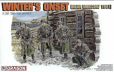 Dragon Models 1/35 Scale - Winters Onset Figures Plastic Model Kit - 6162