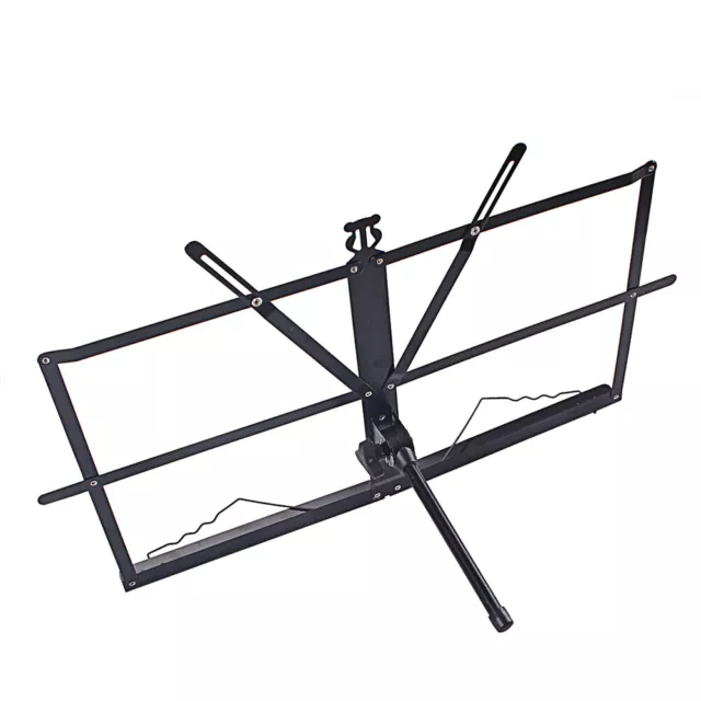 Tabletop Music Stand Metal Sheet Foldable 3