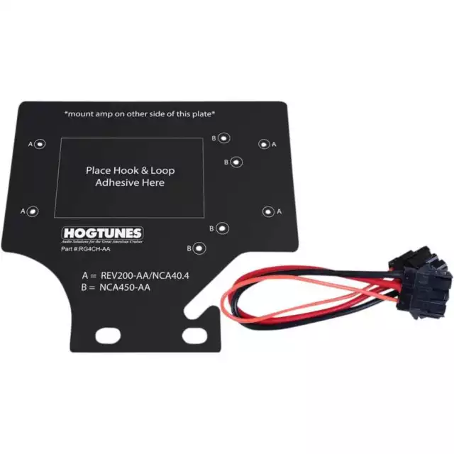 Hogtunes Adapter Mount for Harley Road Glide 98-13 Using 200 Watt Amp Kit