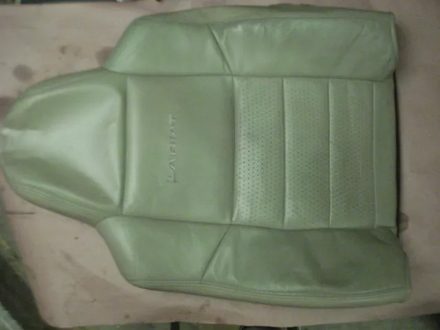 99-07 Ford F-250 350 SD Front Captain's Chair Seat Back Cover Tan Leather Right