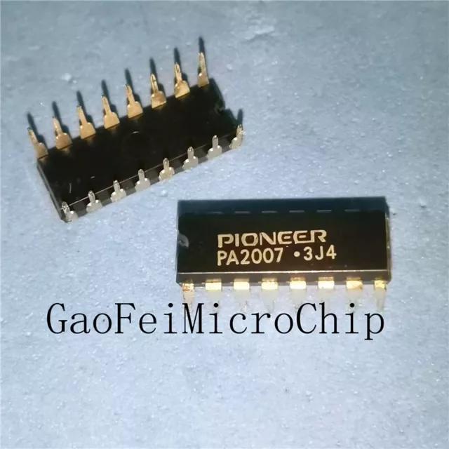 1Pcs  New   Pa2007  Pioneer  Pa 2007  Pa2Oo7  Dip-16  Ic Chip