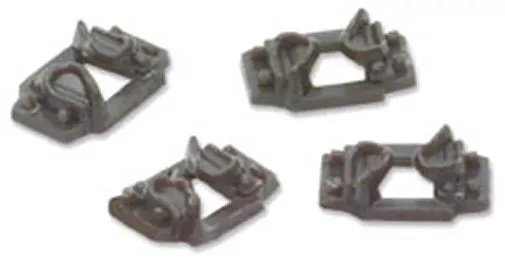 PECO IL-112 200 Pandrol Rail Fixings Track Components for Code 82 Rail 4mm Scale