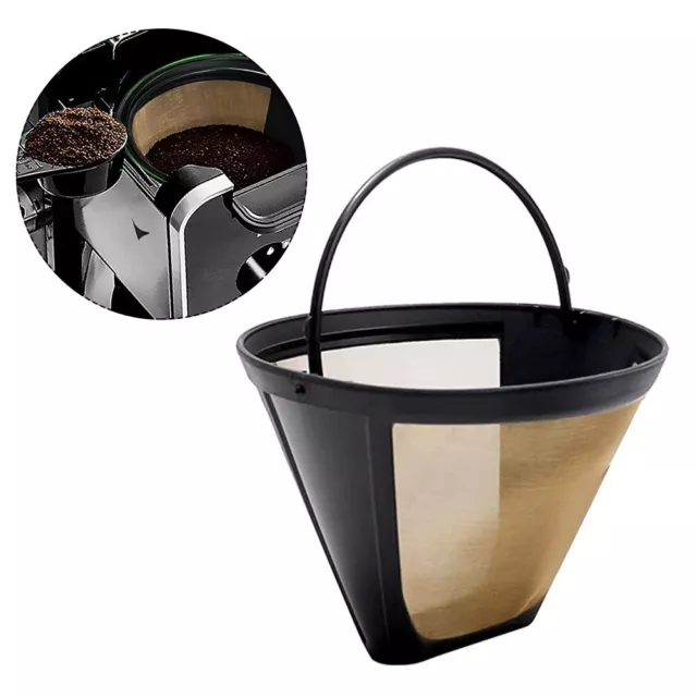 Panier en maille réutilisable filtre à café en forme de cône pour des brasse