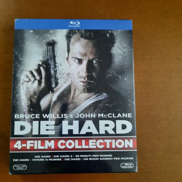 DIE HARD 4-film COLLECTION Blu Ray Bruce Willis 5051891159792 sigillato