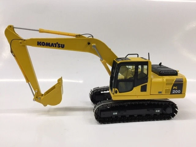 Modellino Escavatore Komatsu PC1250-11 Con Attacco Rapido Lehnhoff, Scala 1:50 NZG - Nuovo