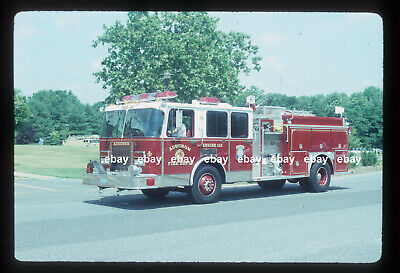 Audubon NJ 1991 Spartan Emergency One pumper Fire Apparatus slide