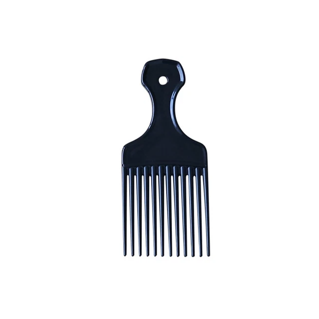 Peine de dientes ancho para hombres peines para el cabello para mujeres peine de cálculo negro