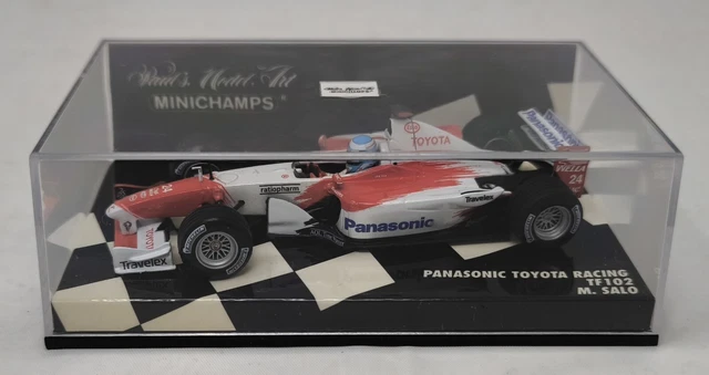 Panasonic Toyota Racing TF102 pilotée par M. Salo - Minichamps - 1/43ème en boite