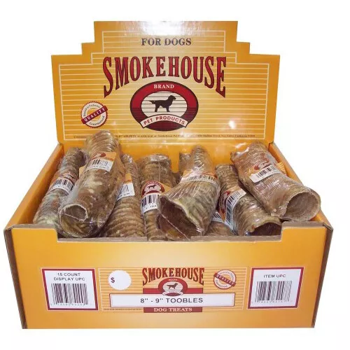 Smokehouse USA Fabriqué Toobles Chien Mâcher 15Each/20.3-22.9cm ; 15