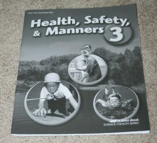 ABEKA HEALTH SAFETY & Manners 3 Quiz/Test/Worksheet Key EUR 4,52 ...