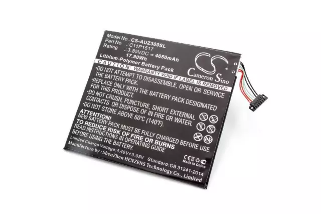 Batterie 4650mAh Li-Po pour Asus 0B200-01580200 / C11P1517