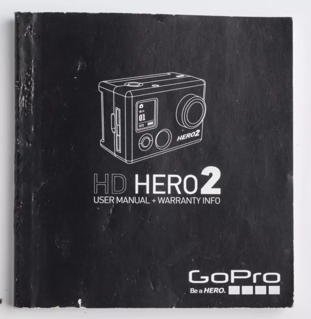 Bedienungsanleitung Manual GoPro HD Hero2 , Go Pro, Hero 2, Go-Pro instruction