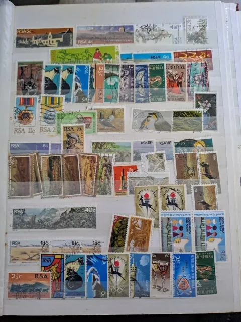 South Africa Suid Afrika  Stamps Page Collection