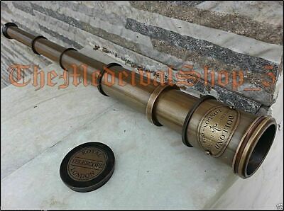 Maritime Telescope Marine Antique Brass Pirate Spyglass Vintage Scope Handmade