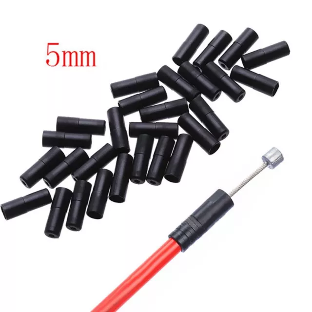 Pack of 100 Brake Cable End Cap for Bike Bicycle 5mm Diameter Premium Quality