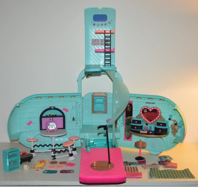 JOUET PLAYSET BUS pour poupée LOL Surprise OMG GLAM N' GO CAMPER VAN