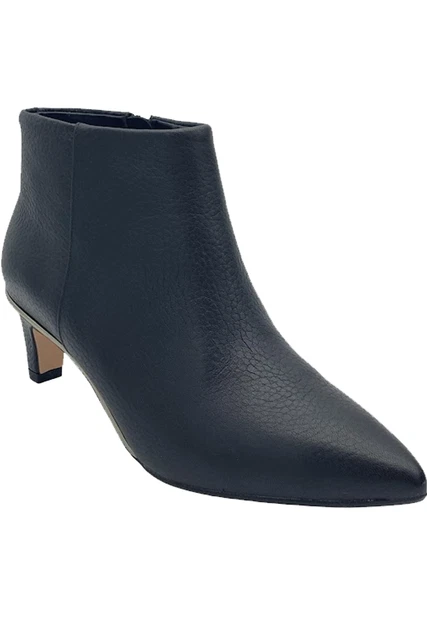 CLARKS ELLIS EDEN black leather boots kitten heel size 7 NEW 44.99 PicClick UK
