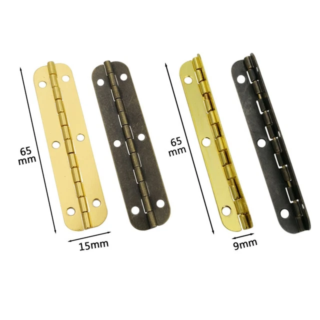 Cerniere 65 mm antica porta armadio per scatola di legno mobili hardware lato stretto