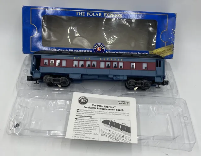 Lionel Trains 6-84604 O Scale Polar Express Diner w/Snow