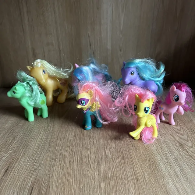 7 X My Little Pony Bundle MLP Figures Job Lot